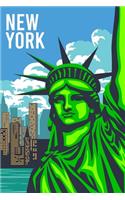 New York Travel Notebook [Lined] [6x9] [110 pages]