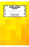 Intern Journal Notebook 55 Sheets/110 Pages