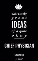 Calendar for Chief Physicians / Chief Physician
