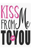 Kiss from me to you