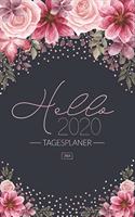 Tagesplaner 2020: Tageskalender, Kalender 2020 - Terminkalender, Terminplaner, Kalenderbuch - Buchkalender für das neue Jahr 2020 - 1 Seite 1 Tag Organizer, Taschenka
