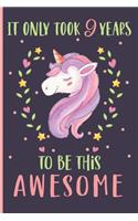It Only Took 9 Years To Be This Awesome Unicorn Journal