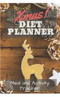 XMAS Diet Planner Meal and Activity Tracker