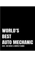 World's Best Auto Mechanic Planner