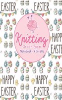 Knitting Graph Paper Notebook - 4