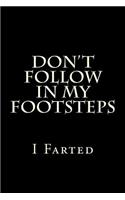 Don't Follow In My Footsteps - I Farted