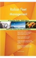 Railcar Fleet Management A Complete Guide - 2020 Edition