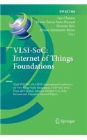 Vlsi-Soc: Internet of Things Foundations