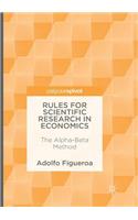 Rules for Scientific Research in Economics