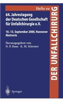 64. Jahrestagung Der Deutschen Gesellschaft Für Unfallchirurgie E.V.
