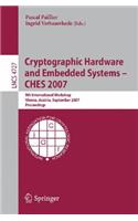 Cryptographic Hardware and Embedded Systems - Ches 2007