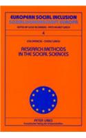 Research Methods in the Social Sciences Metode De Cercetare in Stiintele Sociale