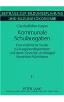 Kommunale Schulausgaben