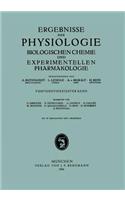 Ergebnisse Der Physiologie Biologischen Chemie Und Experimentellen Pharmakologie