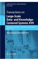Transactions on Large-Scale Data- And Knowledge-Centered Systems XVII