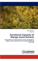 Functional Capacity of Mango Leave Extracts