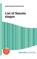 List of Sasuke Stages: (English)