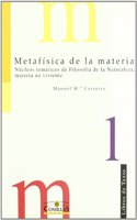 Metafisica de la materia: Nucleos tematicos de Filosofia de la Naturaleza, materia no viviente