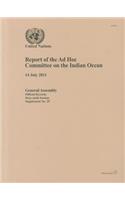 Report of the Ad Hoc Committee on the Indian Ocean