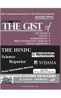 Gist of The Hindu, Yojana, Kurukshetra, PIB & Science Reporter (Apr-16)