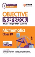 Objective Prep Book Mathematics Class 10th HSLC Exam 2024