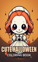 Cute Halloween Coloring Book