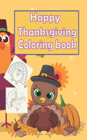 Happy Thanksgiving Coloring Book