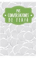 Mis conversaciones de feria: Cuaderno a completar para grabar conversaciones con (nuevos) clientes - Motivo: Resumen de los mejillones