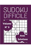 Sudoku Difficile Avec Solutions (Volume 9)