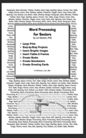 Word Processing for Seniors