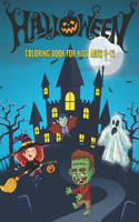 Halloween coloring book for kids ages 8-12