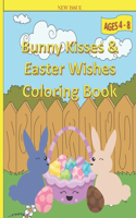 Bunny Kisses & Easter Wishes Coloring Book