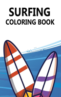 surfing coloring book