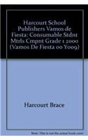 Harcourt School Publishers Vamos de Fiesta: Consumable Stdnt Mtrls Cmpnt Grade 1 2000