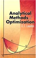 Analytical Methods of Optimization