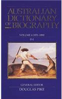 Australian Dictionary of Biography V4