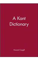 A Kant Dictionary
