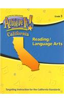 California Reading and Language Arts, Grade 3