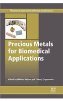 Precious Metals for Biomedical Applications