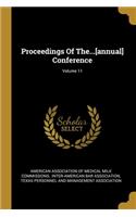 Proceedings Of The...[annual] Conference; Volume 11