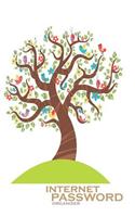 Internet Password Organizer: Spring Tree (Password Log Book)