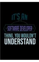 It's a software developer thing, you wouldn't understand