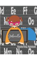 Gabriella Handwriting Notebook