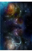 Galaxy space cover journal
