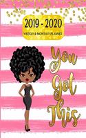 2019-2020 Weekly and Monthly Planner