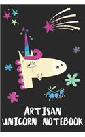 Artisan Unicorn Notebook