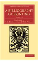 Bibliography of Printing