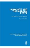 Language and the Modern State