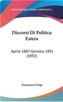 Discorsi Di Politica Estera