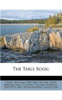 The Table Book;